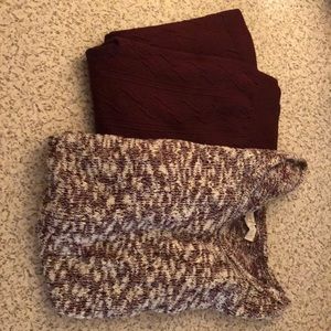 long sleeve sweater with leggings